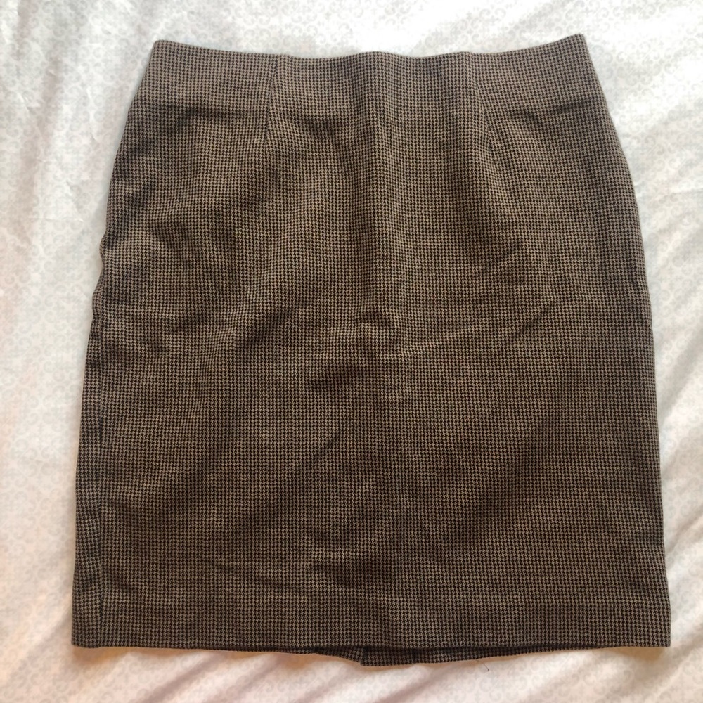 JJill Houndstooth Pencil Skirt size XS